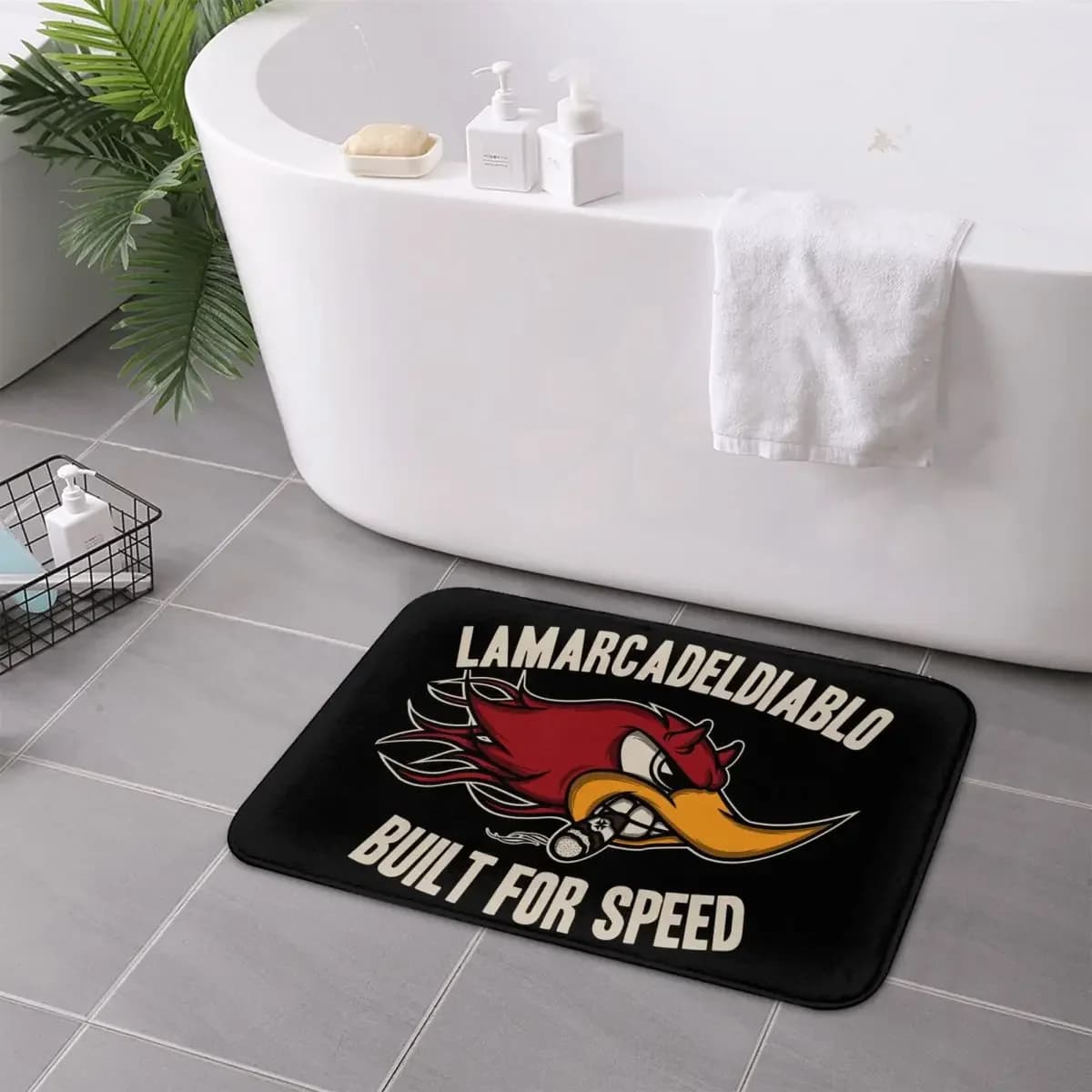 Tappetino Assorbente Mr.Horsepower Clay Smith Cams, Tappeto per Cucina, Ingresso, Casa, Bagno, Zerbino
