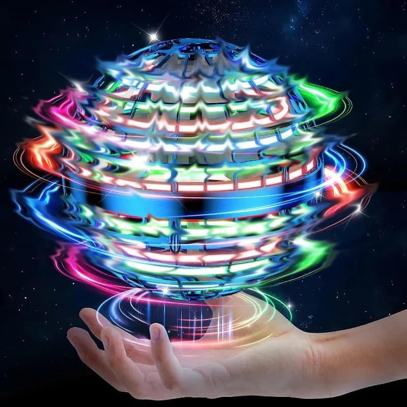 2026 AI Flying Orb Ball Toys Galaxy Cosmic Globe Boomerang Hover Ball Hand Drone Orbit Galactic Fidget Spinning Birthday Gift
