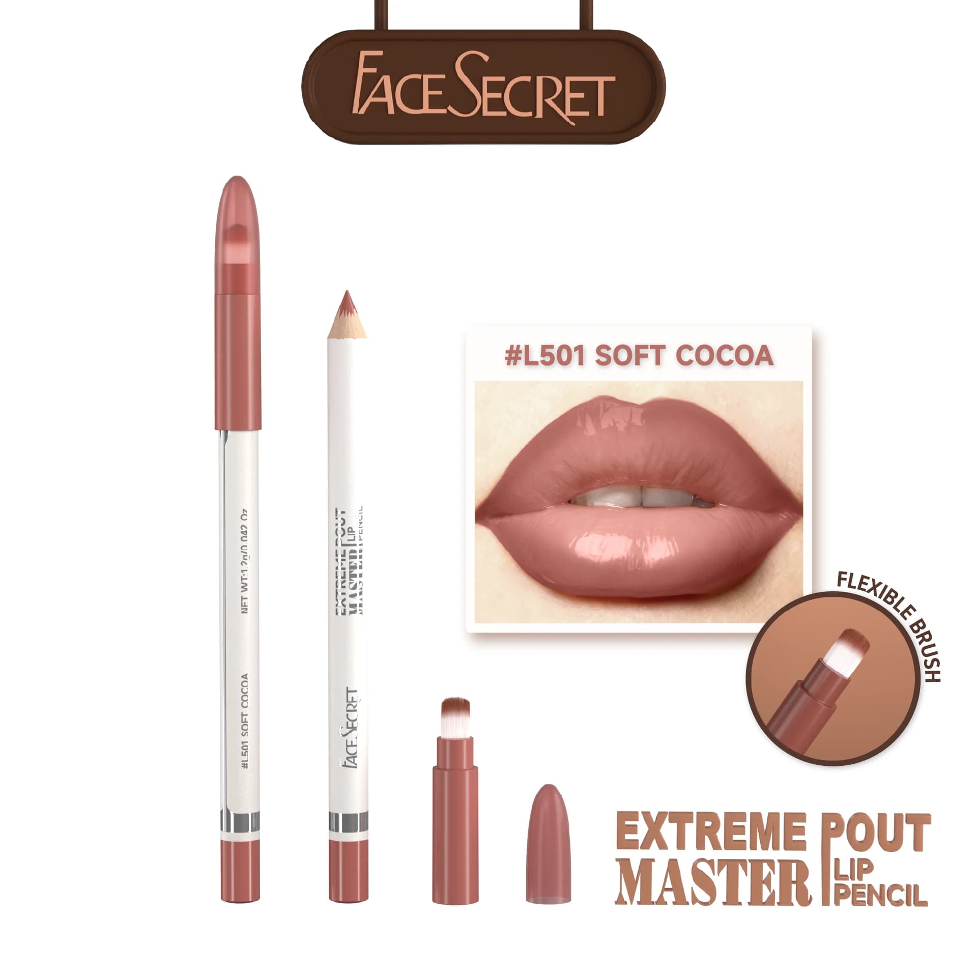 15 Color Matte Lip Liner Pen With Brush, Long Lasting Waterproof Velvet Matte Pencils - Smooth Application Makeup Kit Lip Makeup