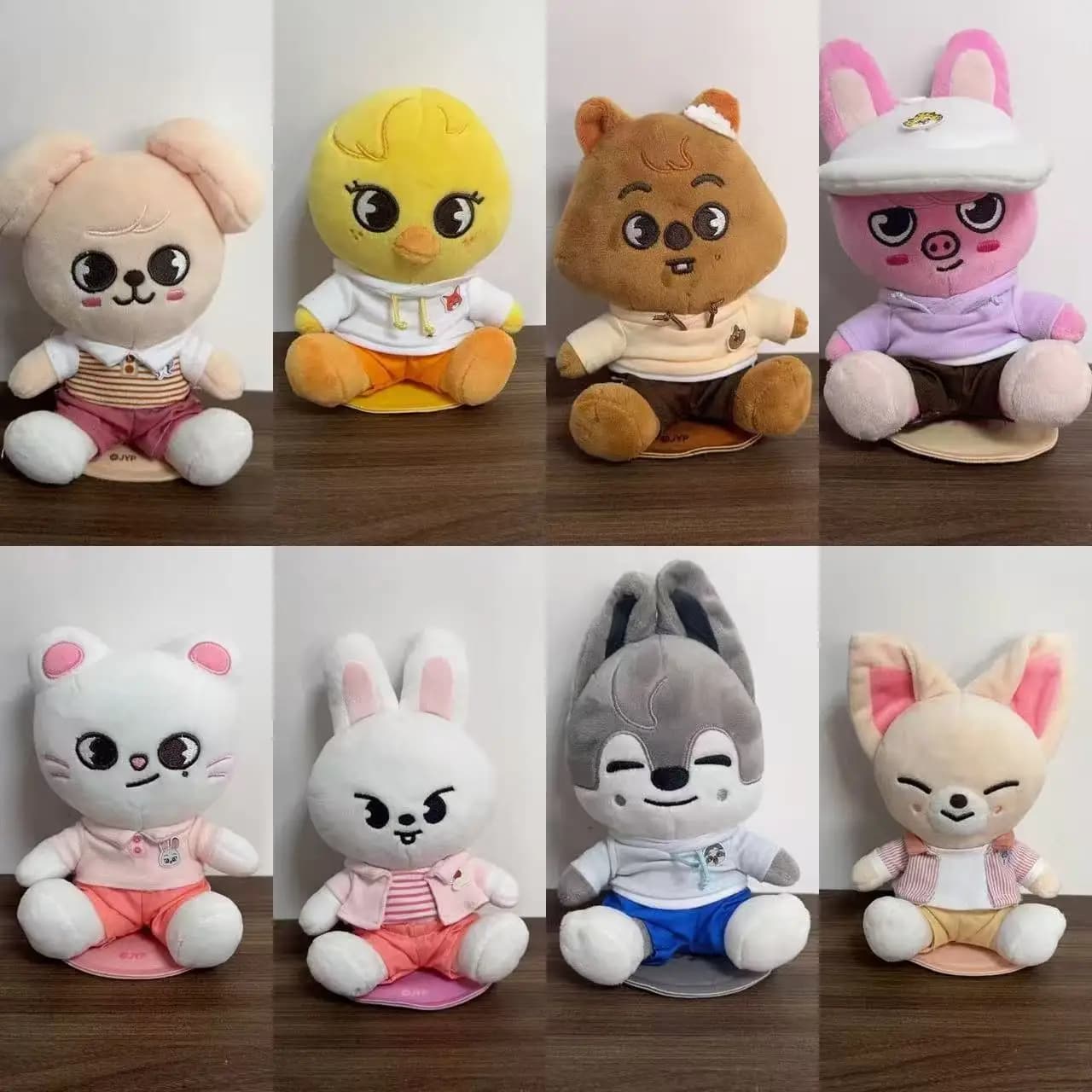 Nuovo Peluche KPOP SKZOO Stray Kids, Bambola di Bang Chan Hyun Jin Felix, Bambola da Vestire, Collezione per Fan, Regalo di Compleanno