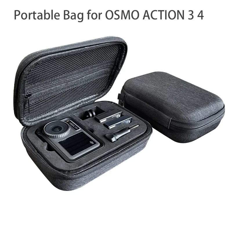 Mini transport case for DJI OSMO Action 3 4 Travel bag Camera accessories for DJI Osmo Action 4 3 Protective housing