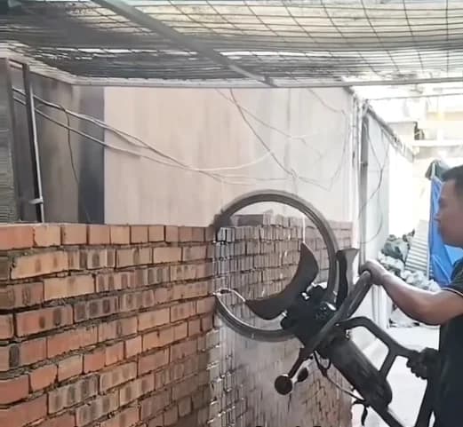New Cutting Machine Walls with Ring Saw for Concrete