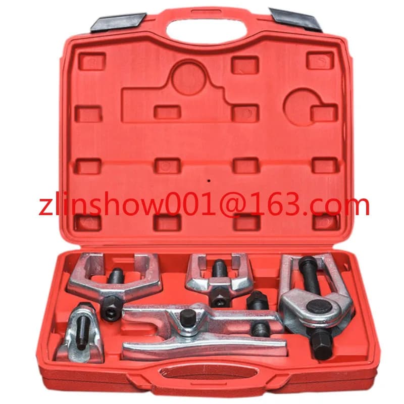 5-Piece set Ball head puller removal tool Car ball head remover Lower swing arm Cross tie rod ball head remover