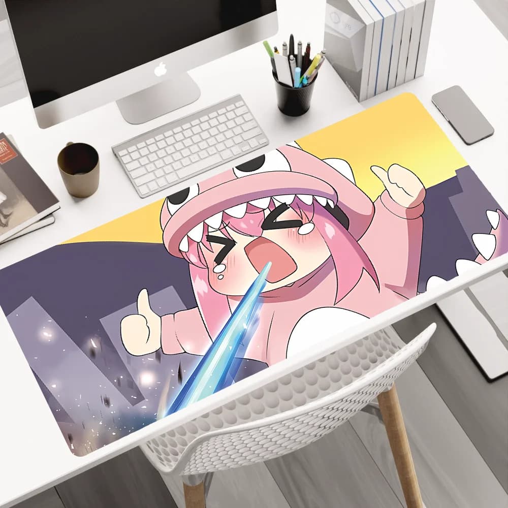 Bocchi the Rock Cute mouse pad grande personalizzabile maschio e femmina elettronico sport game animation computer desk pad keyboard