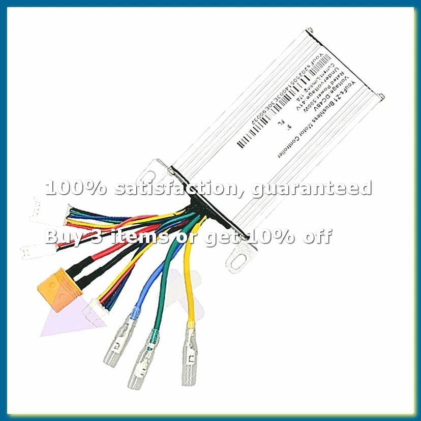 10" Electric Scooter Upgrade Kit 48V 500W Scooter Motor Controller 17A E-Bikes Speed Controller Escooter Scooter Part-ANKL