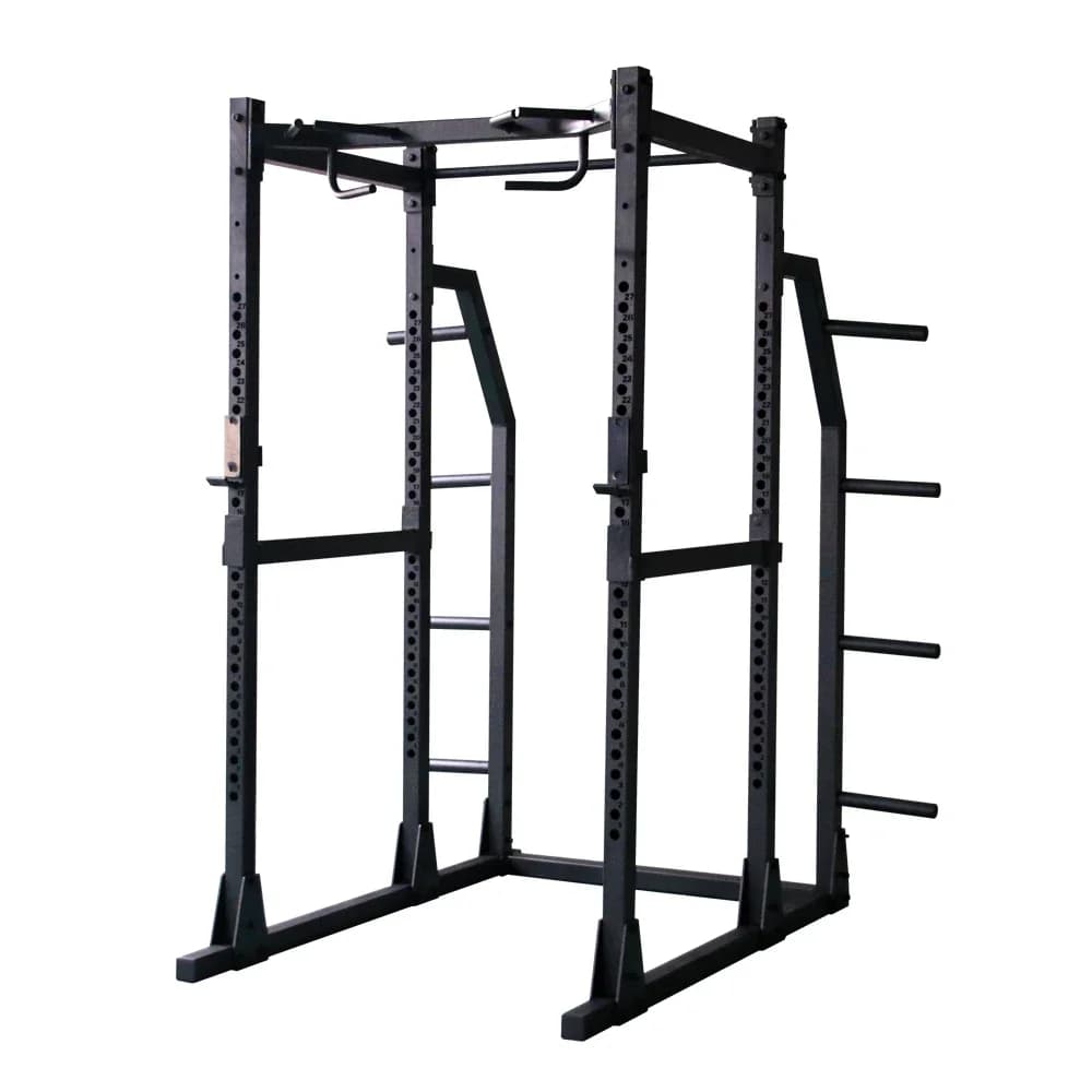 Squat and Weight Lift Rack, Cross Fitness Equipment, Power Rack with Special Traction Bar