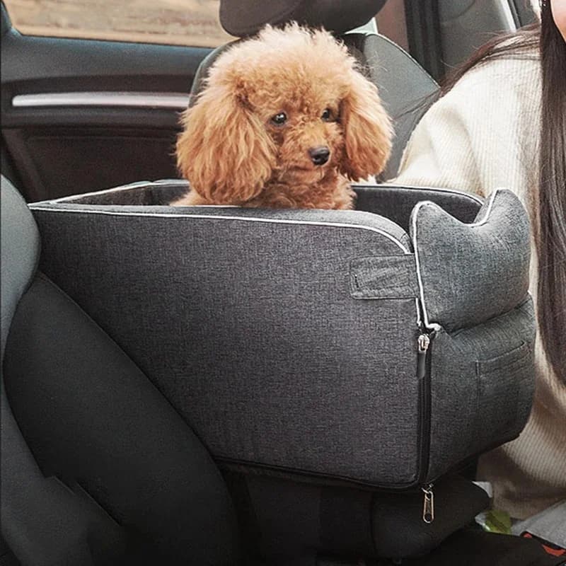 Portable Pet Car Seat Bed Safety Dog Cat Carrier Travel Transport Bed for Small Medium Pets