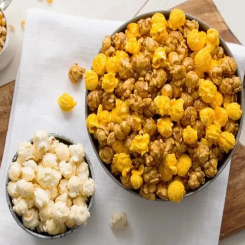 Popcorn di mais finto artificiale in PVC Popcorn simulato artigianato fai da te accessorio cucina Dessert decorazione modello 100 pz/lotto