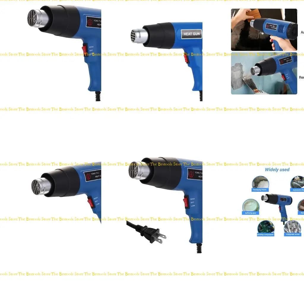 Pistole da riscaldamento da 12 pf 2000w 300 ℃ 600 ℃ Stripper per le pistole calda a temperatura variabile