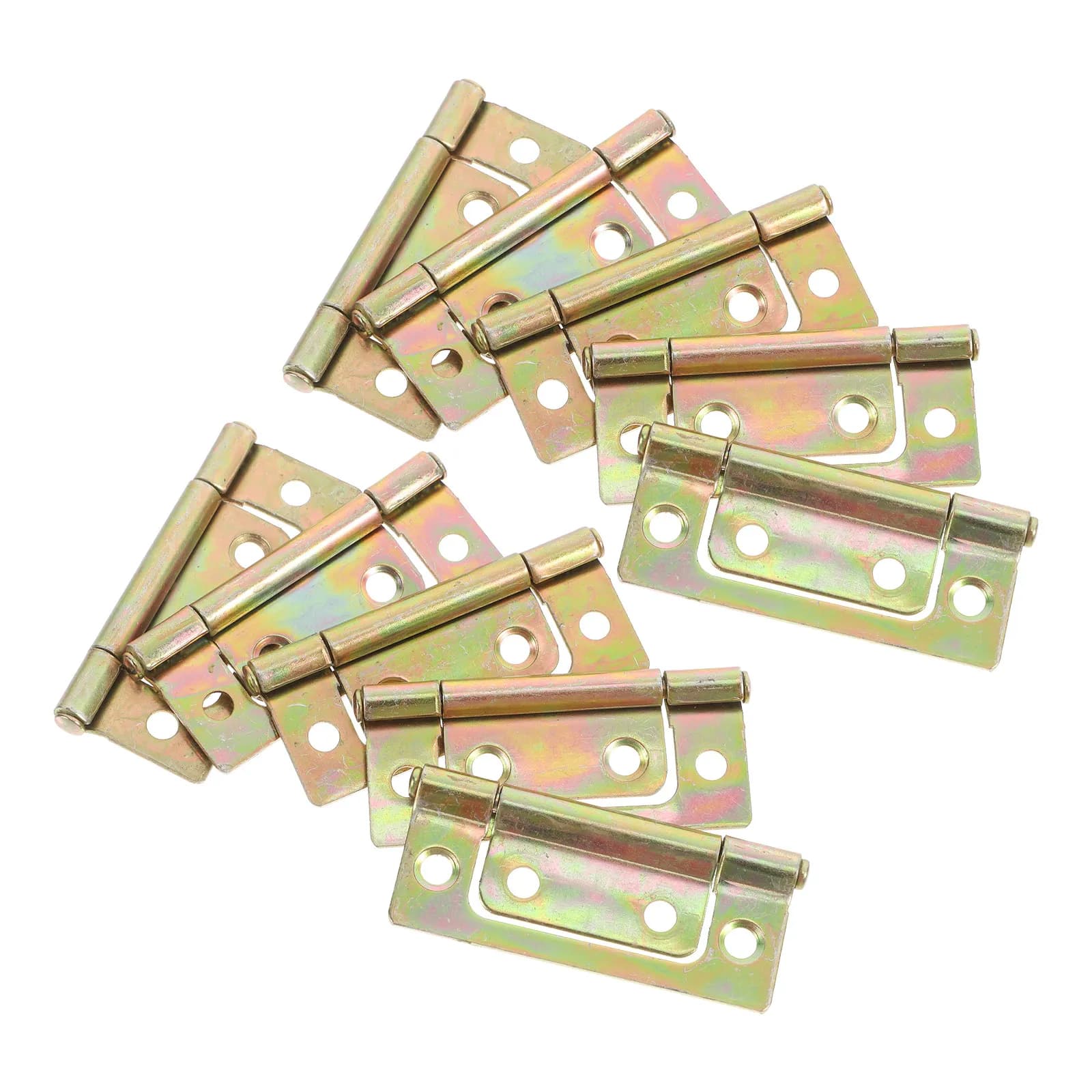 10 Pezzi Cerniere Decorative per Cornici, Stile Moderno, Cerniere Pieghevoli di Ricambio per Cornici Fotografiche, Cerniere in Metallo per Ante di Armadi e Cucina