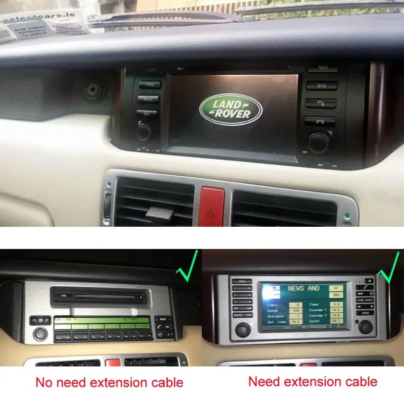 Apple CarPlay Android Auto Netflix Spotify For Land Rover Range Rover Radio Upgrade 7 inch Touch Screen Car Stereo DVD WiFi Came