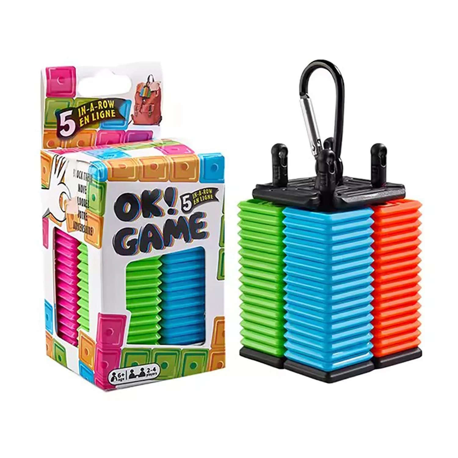 Gioco da Tavolo Portatile Gomoku, Gioco da Esterno, Gioco da Scrivania per Studenti, Giocattolo Interattivo