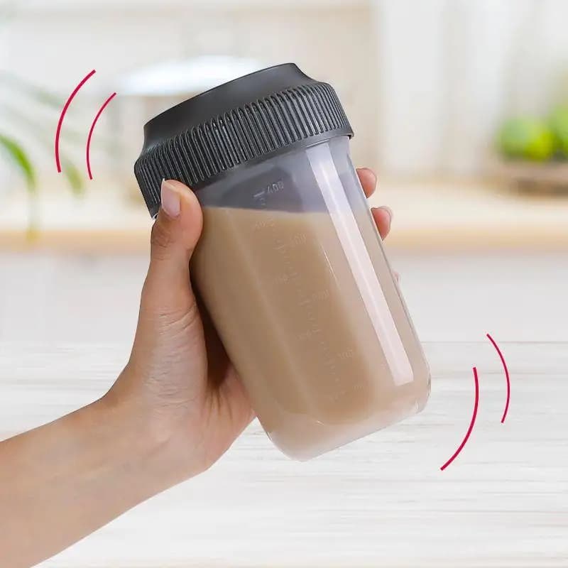 400 ML Health And Beauty Home Goods Fitness Shaker Cup For Men And Women Sports Protein Powder Milkshake Mixing Cup