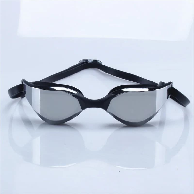 Occhialini da nuoto professionali antiappannamento Occhiali da nuoto Placca in silicone impermeabile Lunettes De Natation Professionnelle