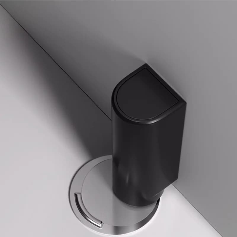 Fermaporta Magnetico Resistente, Silenzioso in Acciaio Inossidabile, Senza Chiodi