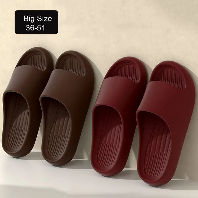 Big Size 50 51 Pantofole estive per uomo Donna EVA Leggero Open Toe Quick Dry Home Slides Uomo Sandali piatti Scarpe da spiaggia per coppia