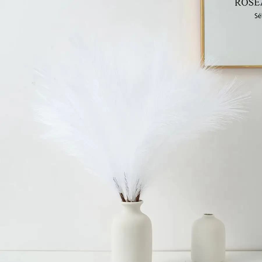 Artificial Plant Pampa Grass, Home Decoration, Room, Wedding, Bridal Bouquet, Outdoor Garden, Festival Garland, DIY Decoration for Boxes and Tables