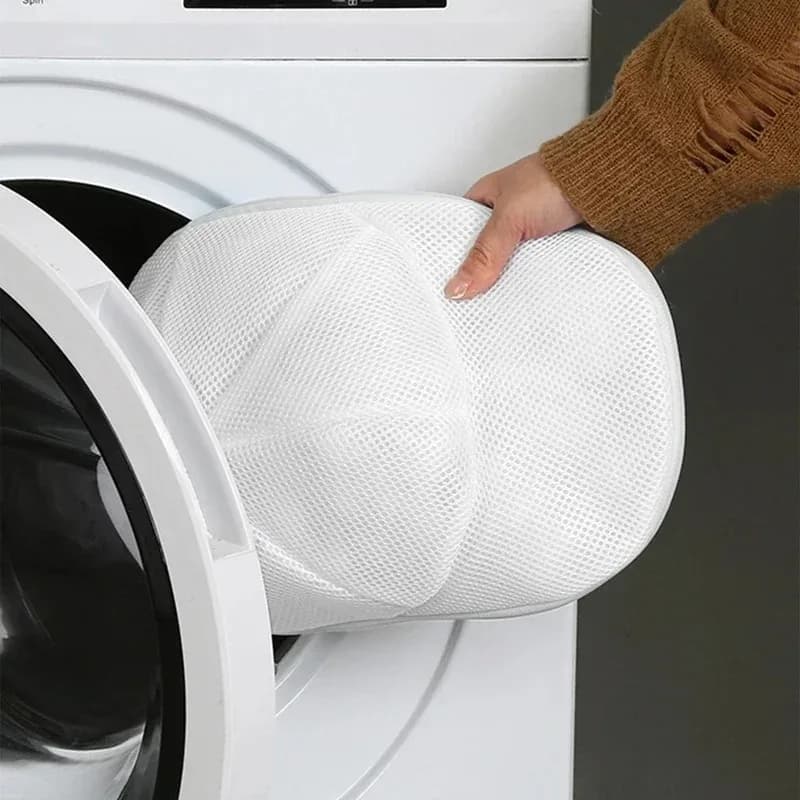 Washing machine for domestic use, hat, washing cap, detergent, linen bag, small linen bag, anti-deformation mesh storage bag, zipper bag