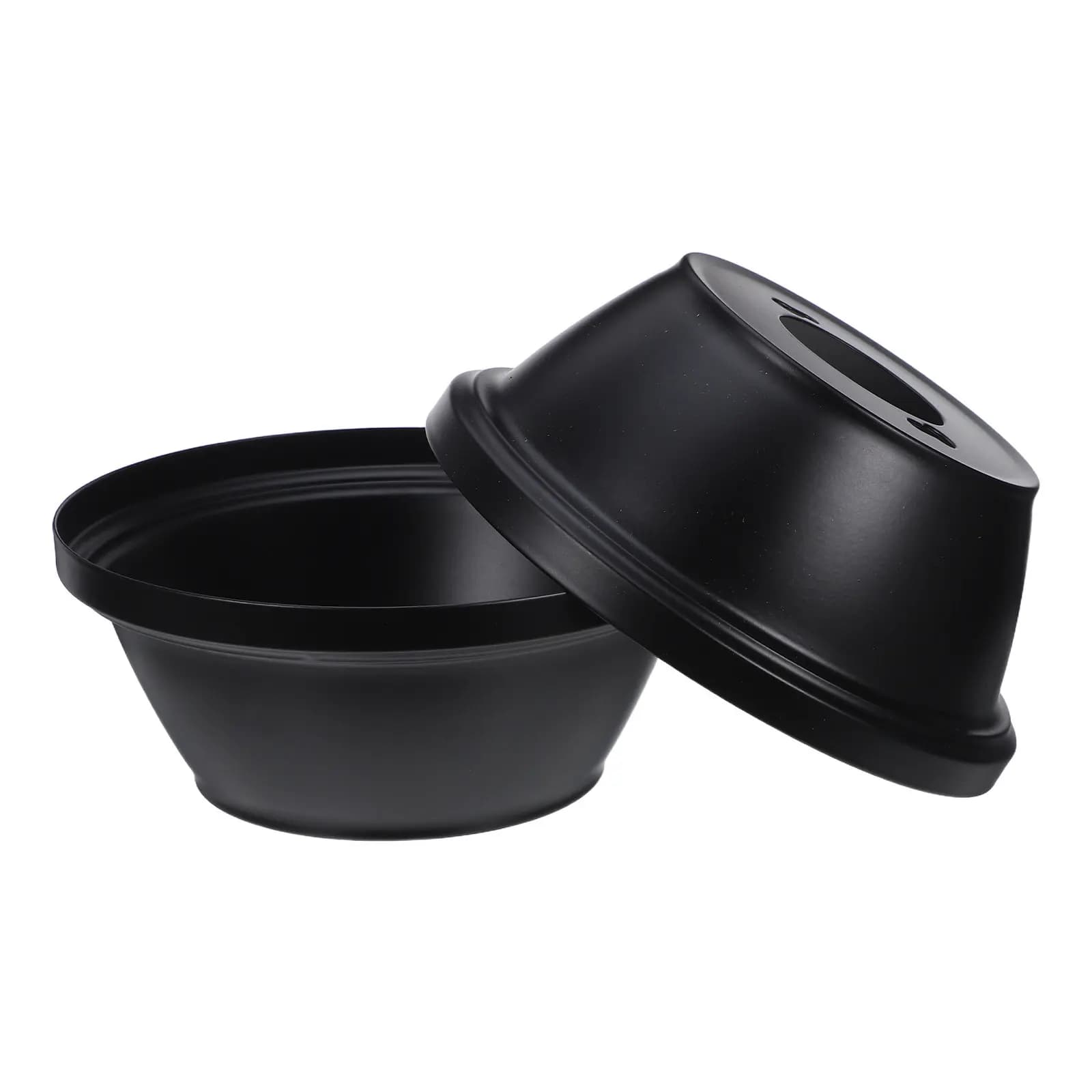 2 Pezzi Copertura Decorativa Elegante per Ventilatore a Soffitto, Base Universale per Ventilatori a Sospensione, Diametro Foro 4.1cm, Diffusore di Luce