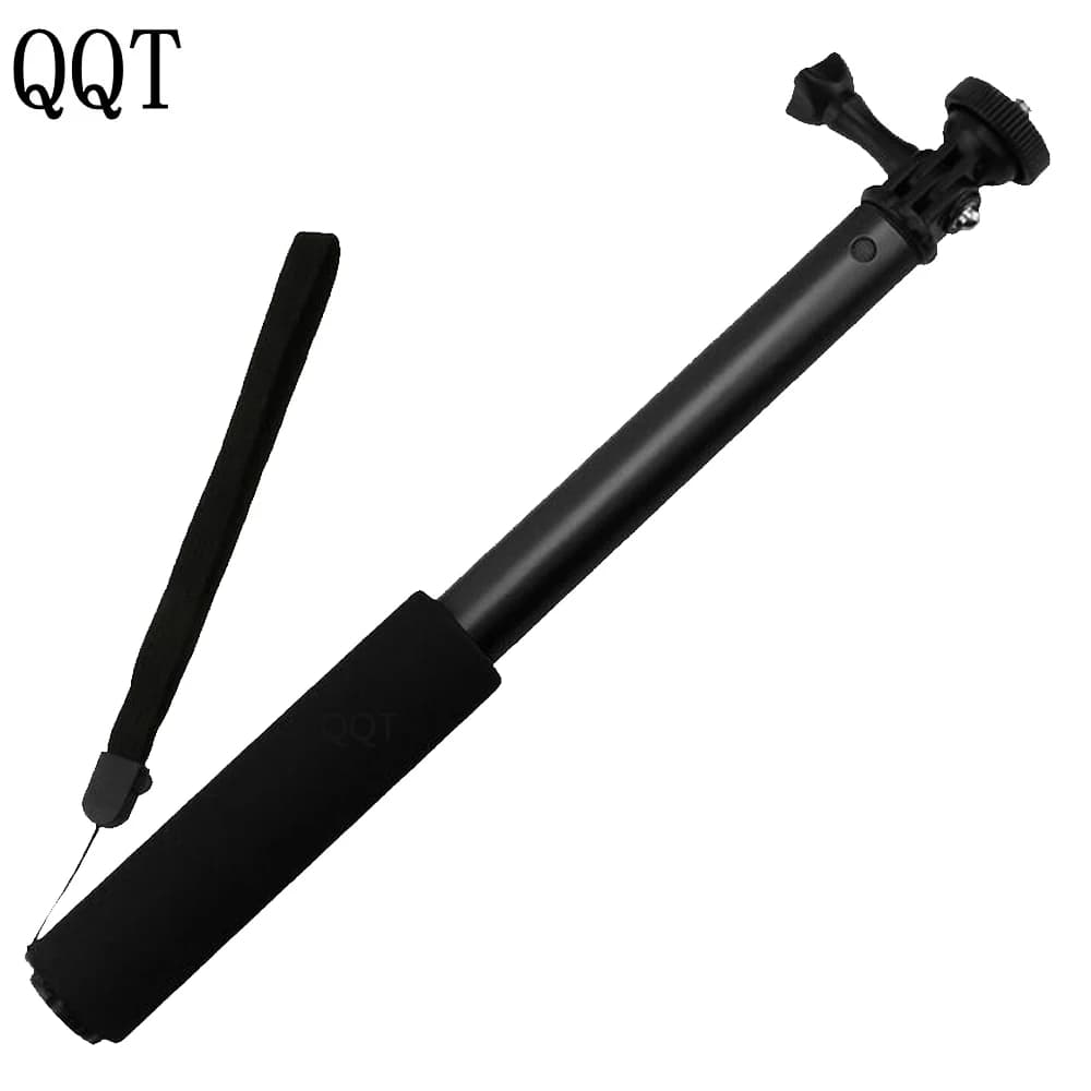 QQT for Gopro monopiede treppiede portable monopiede selfie stick monopiede for go pro hero11 10 9876 5 xiaoyi/sj4000