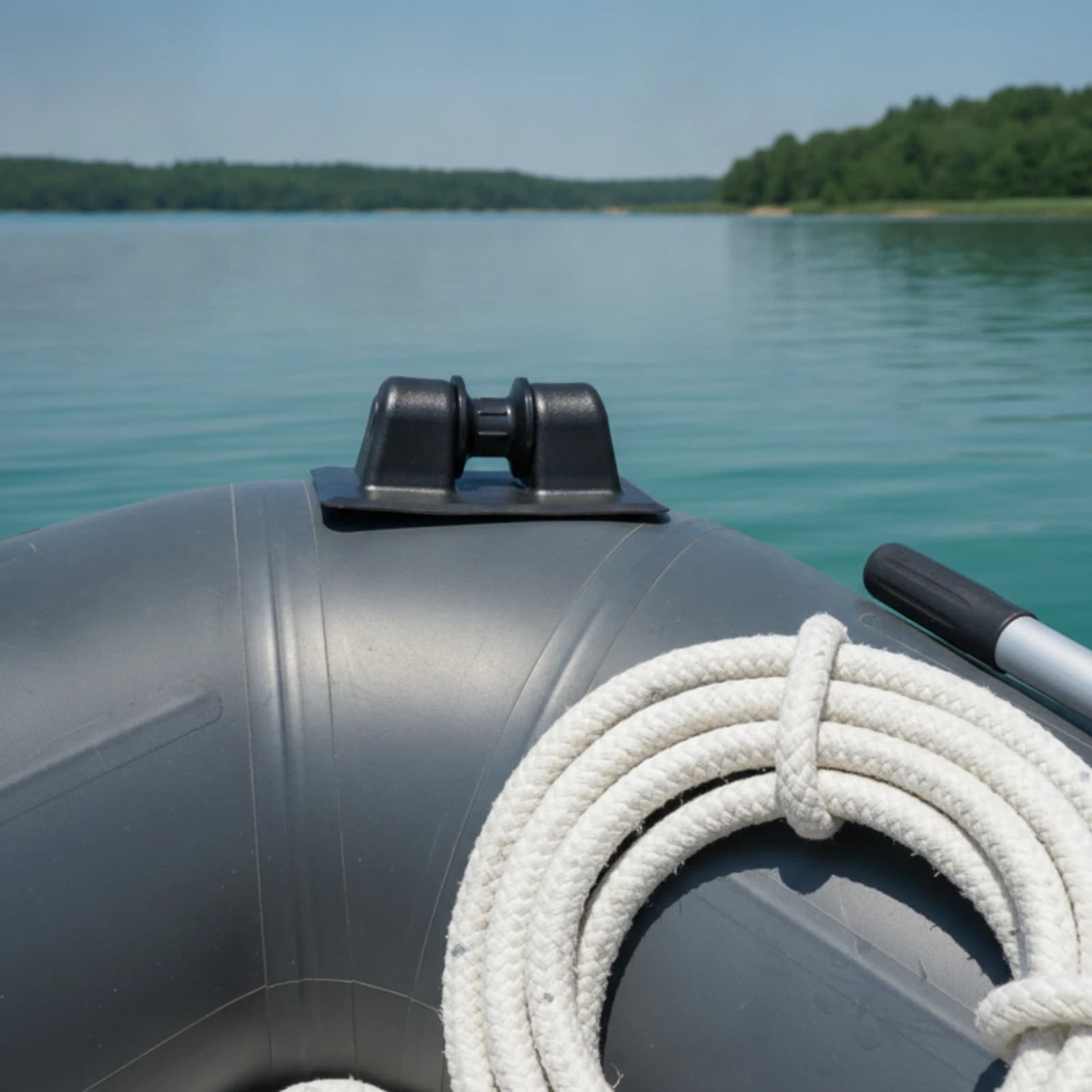 Inflatable Boat Anchor Bracket Black Oar Holder Buckle Kayak Paddle Clip Easy to Install PVC Paddle Clip Mount Long-Lasting