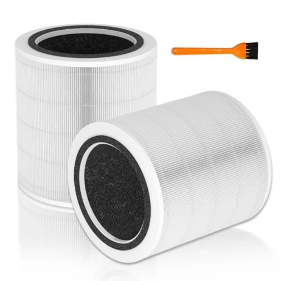Filtro di Ricambio Core 400S per Purificatore d'Aria Intelligente LEVOIT Core 400S Core 400S-P, Filtro 3-IN-1 con HEPA e Carbone Attivo