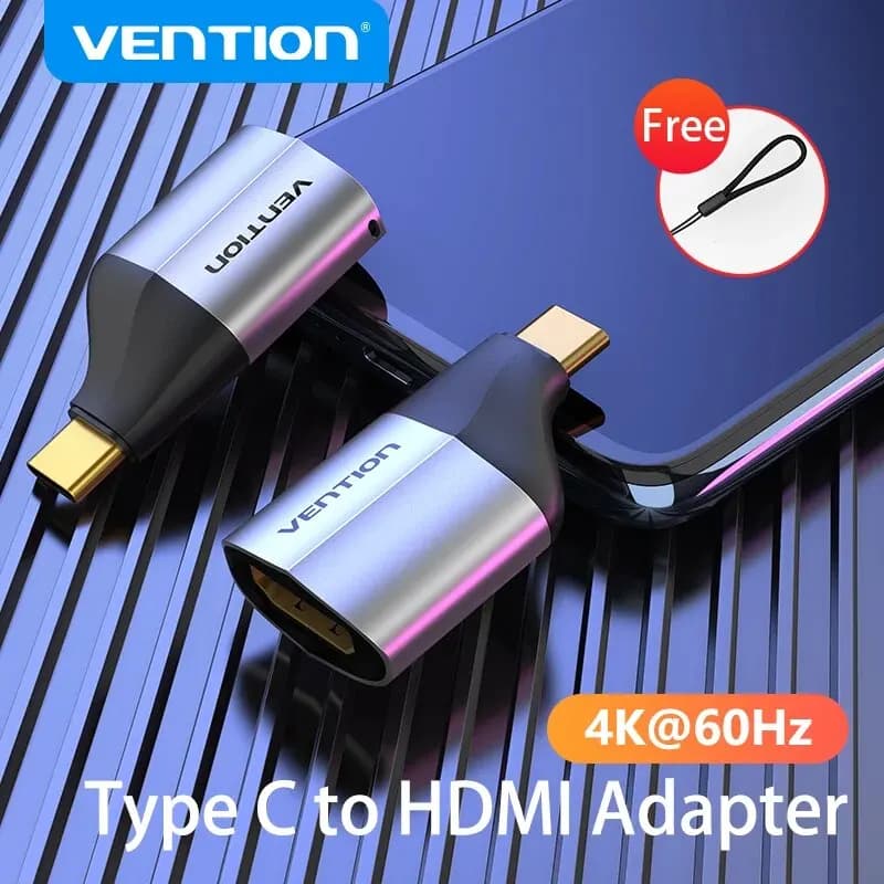 Vention USB C to HDMI 2.0 USB cable type C Converter 4K for MacBook Samsung S10/S9 Huawei P40 Xiaomi HDMI cable