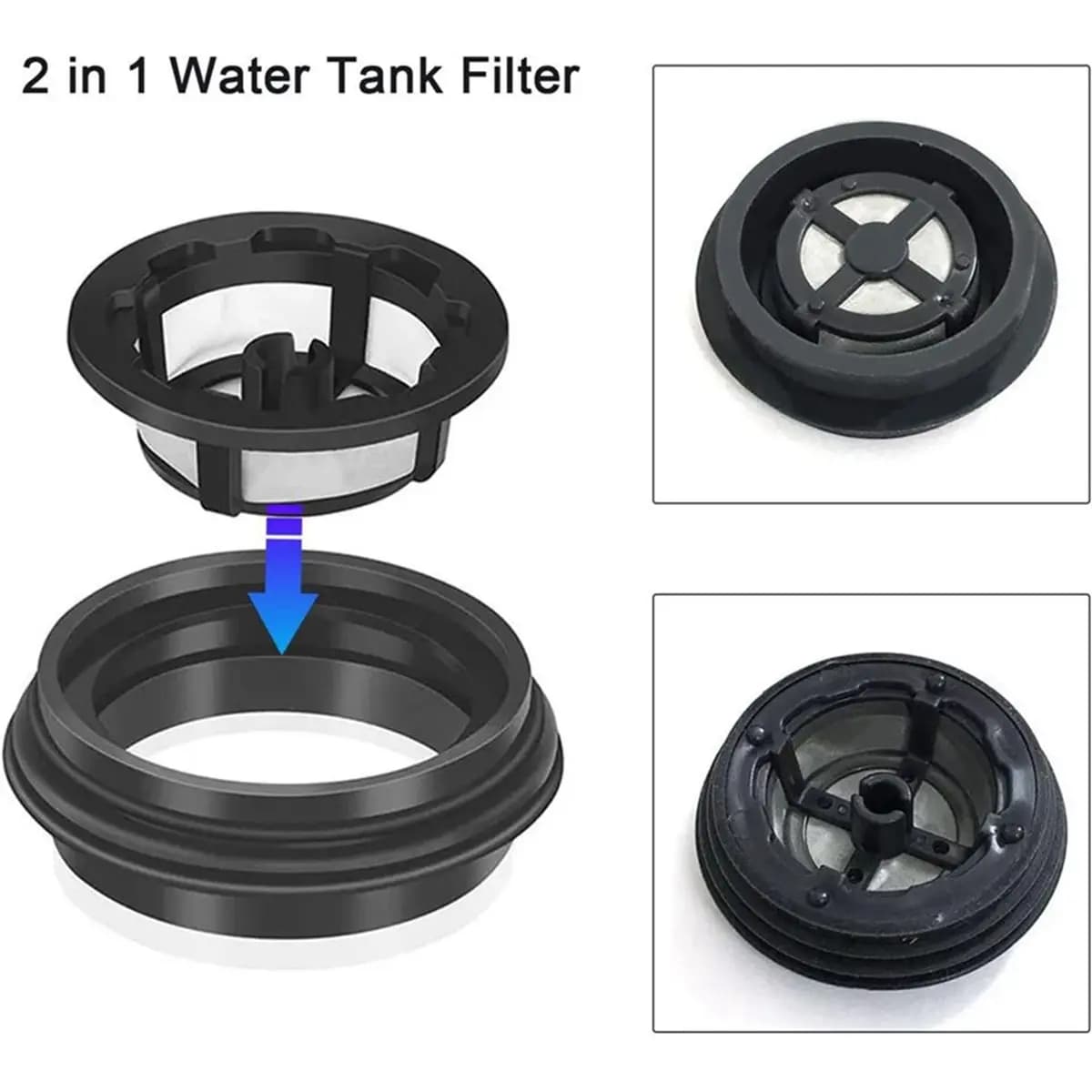 Elemento filtrante per serbatoio dell'acqua per robot aspirapolvere M6, ricambi e accessori per spazzatrice