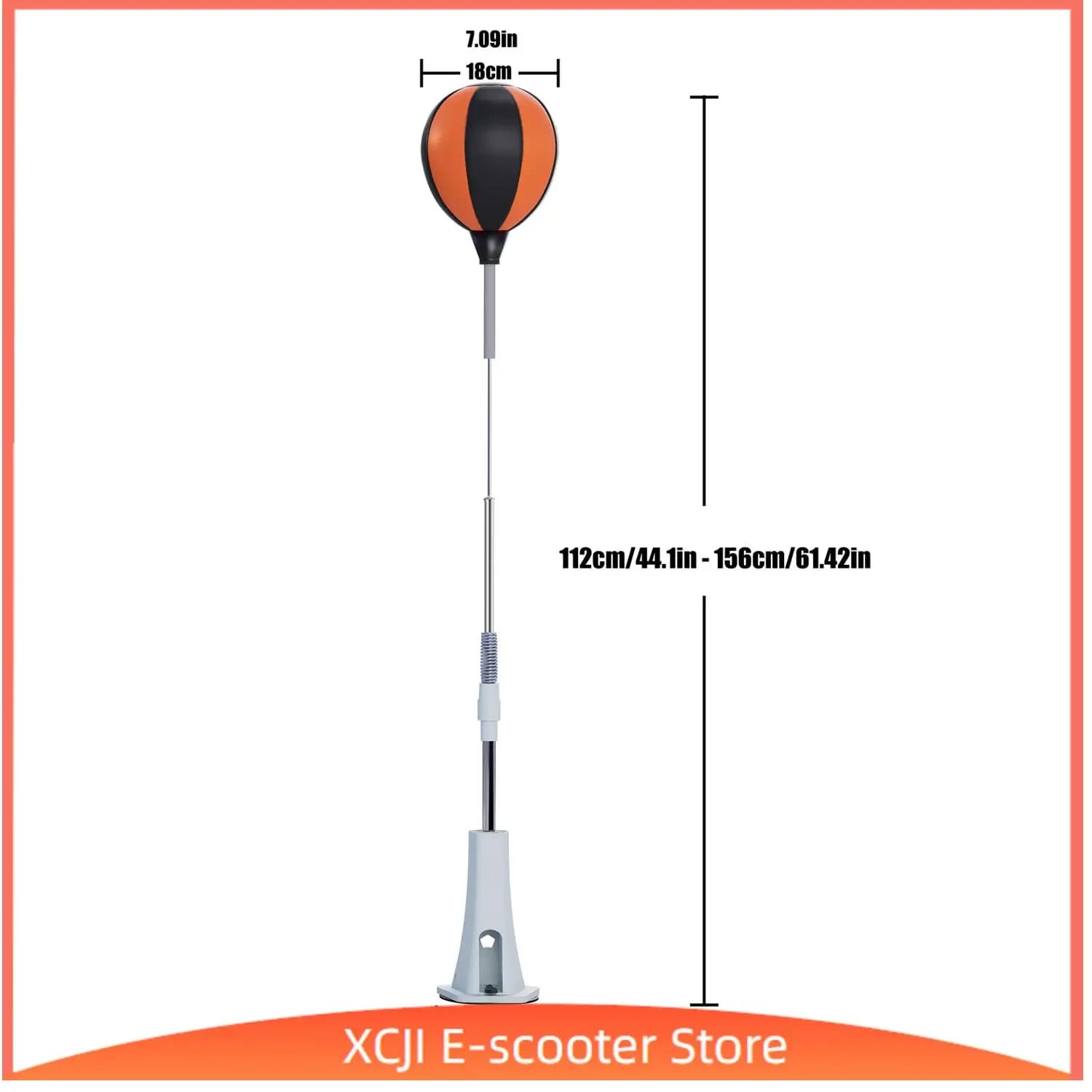 New Premium Punching Bag, Cobra Bag for Boxing Agility Training Home Fitness Equipment Thickened Rod Reflex Bag Family Best Gift