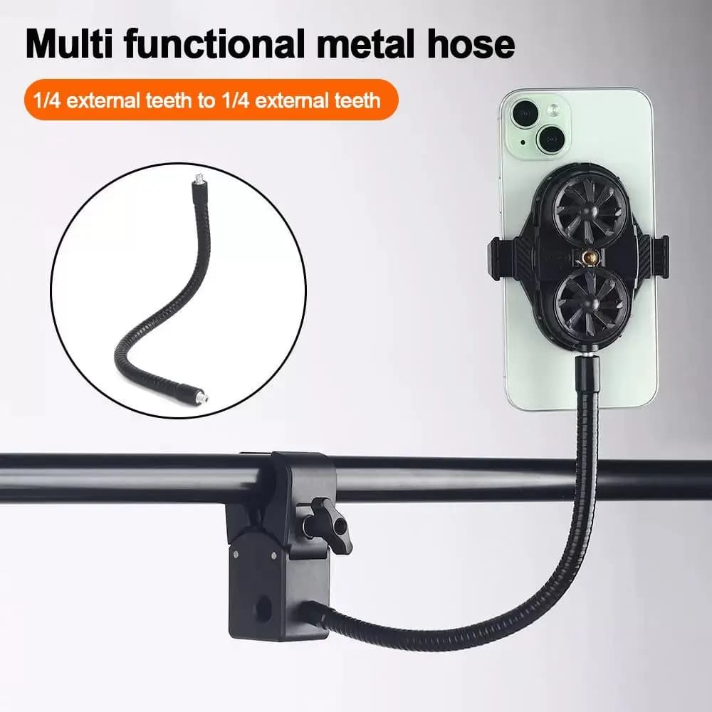 Metal Monopod Metal Tube Rod Flexible With 1/4inch Screw Selfie Stick Stands Lightweight Pole Extender Accessory Mobile Phone