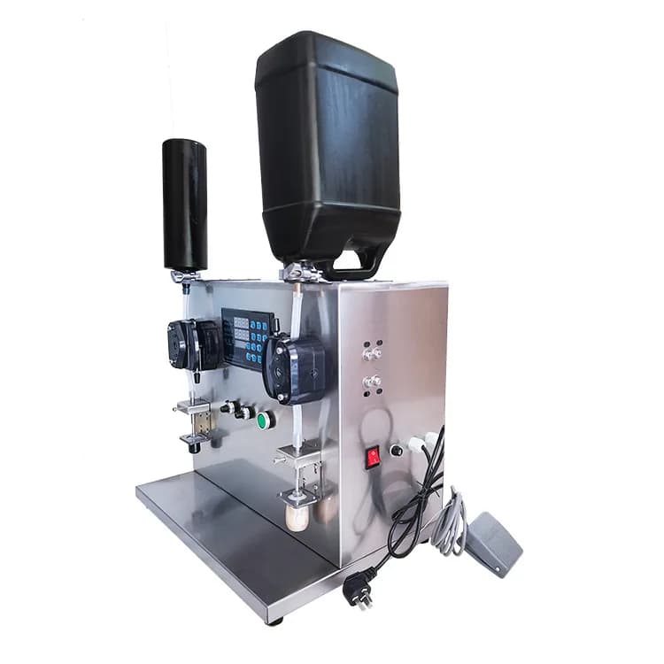 Macchina Riempitrice per Colla, Colla per Unghie, Mascara, Rossetto, Filo Adesivo, Sigillante, Balsamo LRDB-2A