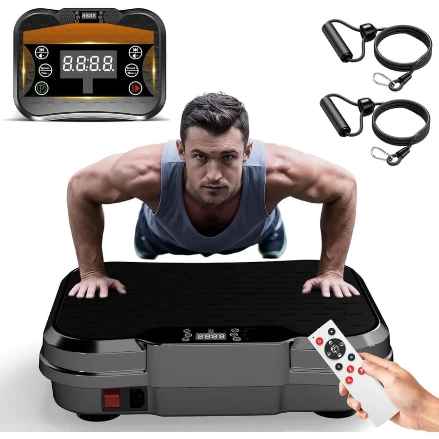 Vibrant Pedal for Linphatic Exercises and Drainage, Vibrant Platform for All Body for Weight Loss and Fitness
