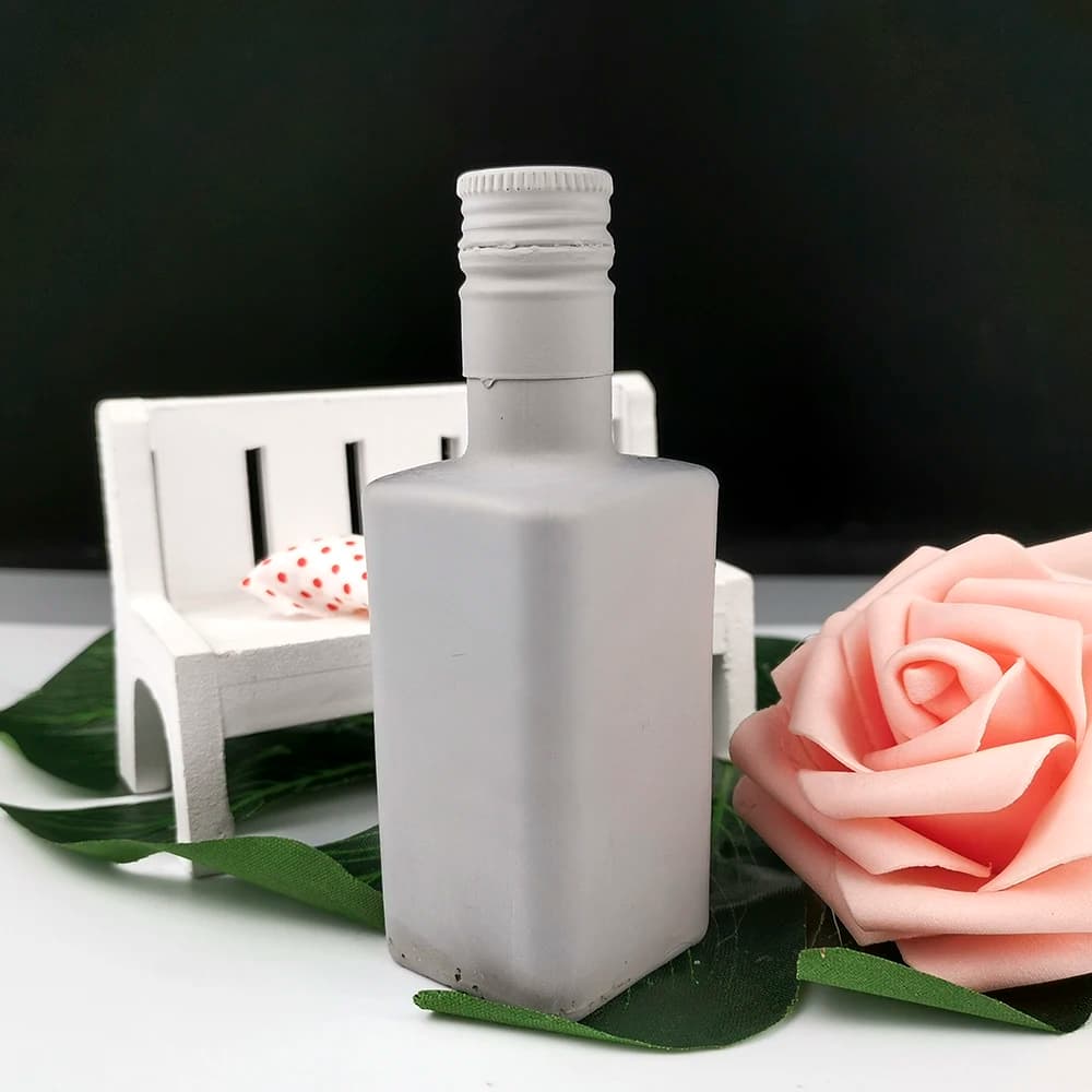 PRZY-Moldli per sapone fondente in silicone, stampo per bottiglia 3D, bottiglia di vino, stampo fatto a mano, stampo per candele in resina di argilla