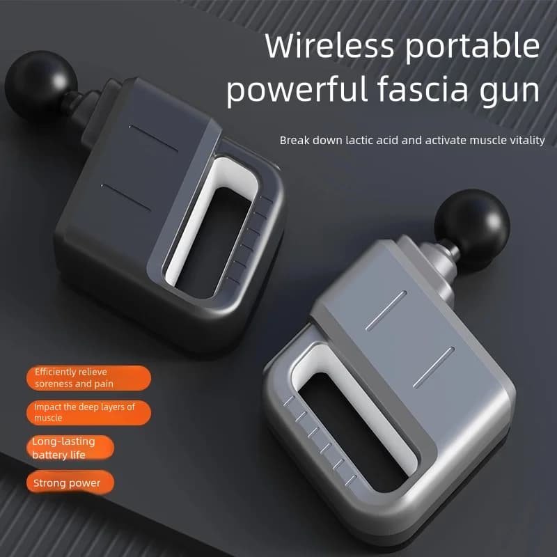 Kit di Ricambio per Pistola Massaggiante per Terapia Muscolare Profonda, Componente Elettrico per Recupero Fasciale con Cavo di Ricarica USB e Accessori