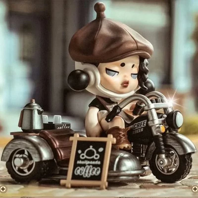 POP MART Skullpanda Laid Back Tomorrow Series Blind Box Guess Bag Giocattoli originali Bambola Cute Anime Figure Ornamenti Regalo