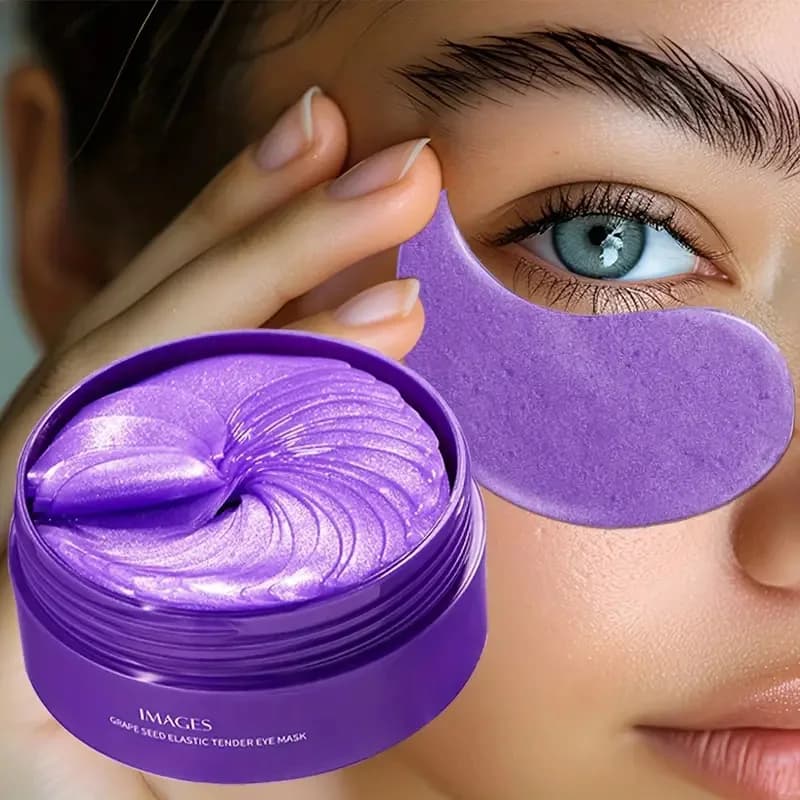 IMAGES Mask Eyes to Collagen Hydrating Anti Eyewear and Bags Under Eyes, Anti-aging Hands for Skin Care, Patch Eyes 60 Pieces
