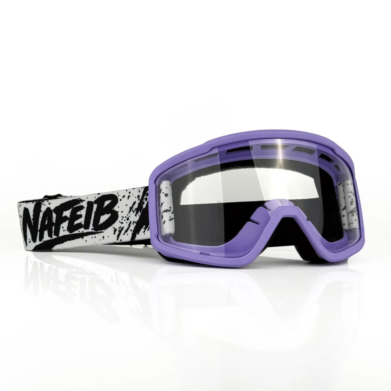 Occhiali da Sci Invernali Anti-UV con Rivestimento Antivento Compatibili con Casco Modello 2601