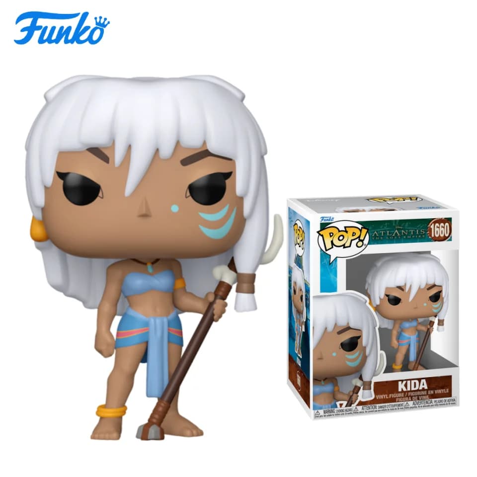 Funko Pop Serie Disney: Atlantis Gita - Regalo di Capodanno - un fantastico regalo per amici e familiari per Natale, Capodanno e compleanni, decorazione a tema pop culture, regalo di compleanno, oggetti da collezione di fumetti, merce ufficialmente autorizzata, oggetti da collezione premium, artefatti di fumetti, regali per geek, oggetti da collezione