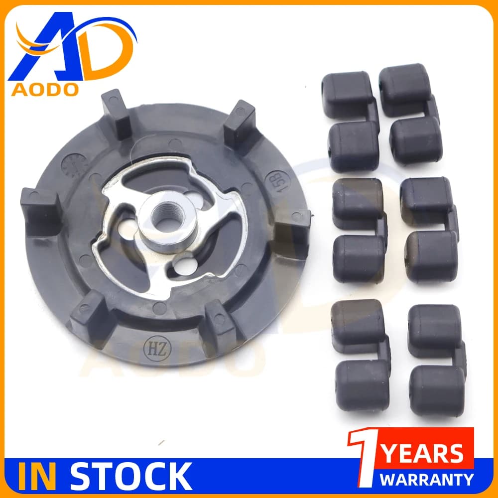 7SEU17C 6SEU14C 6SEL14C 6SEU16C 5SE09C 5SL12C 5SE12C 5SEL12C AC Compressore Frizione Mozzo + gomma Per BMW VW Golf Passat Audi A3 A4