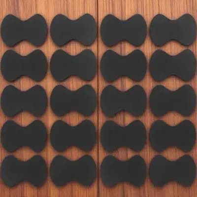 20 Pezzi Adesivi per Plettri da Chitarra in EVA Premium, Antiscivolo, Prevenzione Caduta, Condivisibili e Portatili