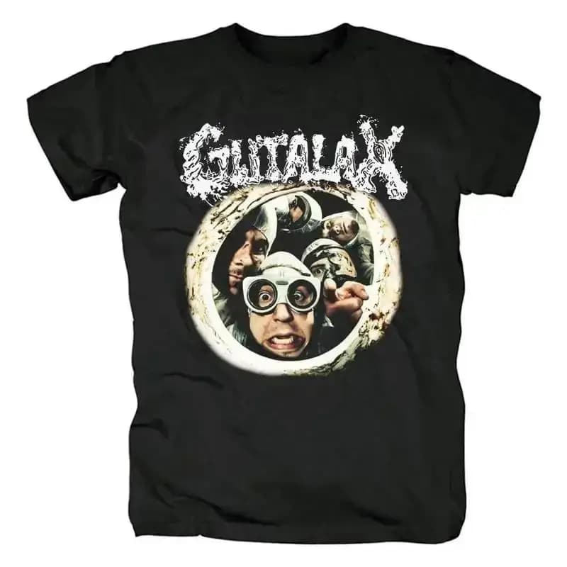 Hot Vintage Gutalax Band Black All Size T Shirt Funny