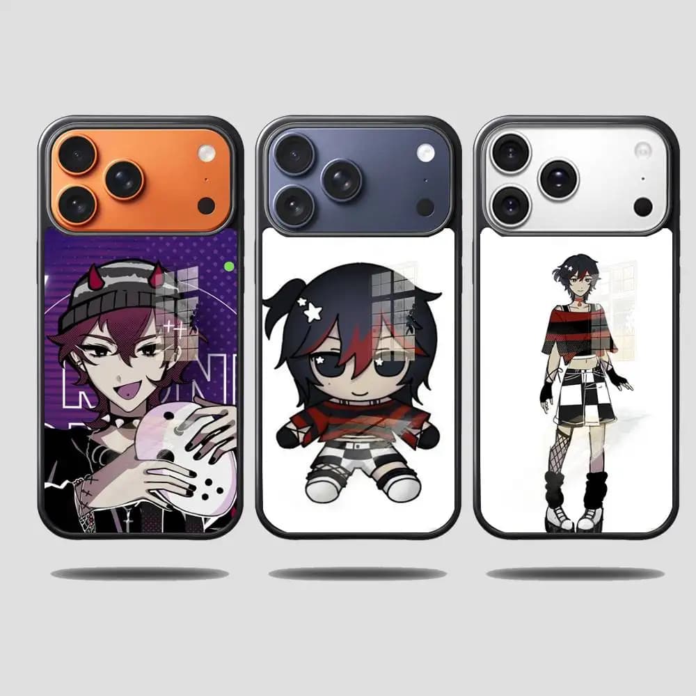 Killer C-Chat R-Ronin Misaki Phone Cases For iPhone 17 16 15 14 13 12 11 Pro Max Full-coverage for Magsafe protective case