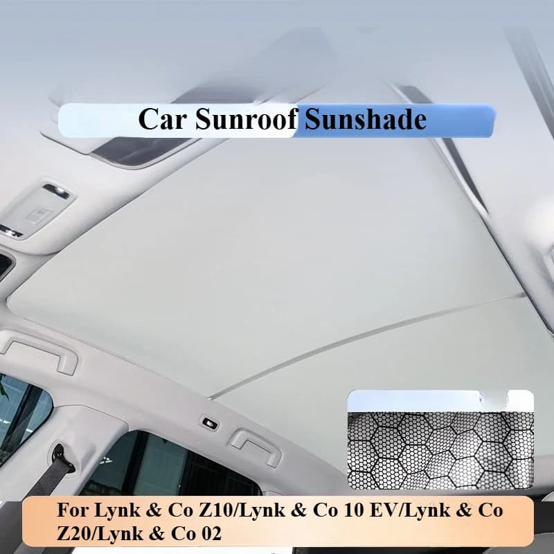 For Lynk & Co 10 EV/Lynk & Co 02 Car Sunroof Sunshade-Sunscreen Heat Insulation and Light Avoidance Curtain Interior Accessories