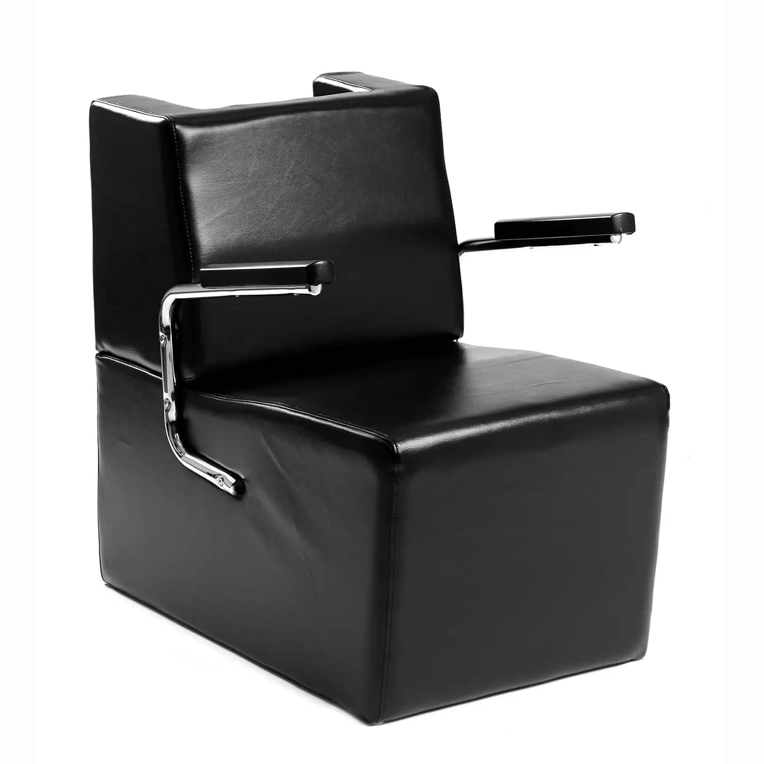 Black Edison Hairdresser Armchair for Salone, Furniture and Equipment for Hairdressers and Beauty Centres, Customizable