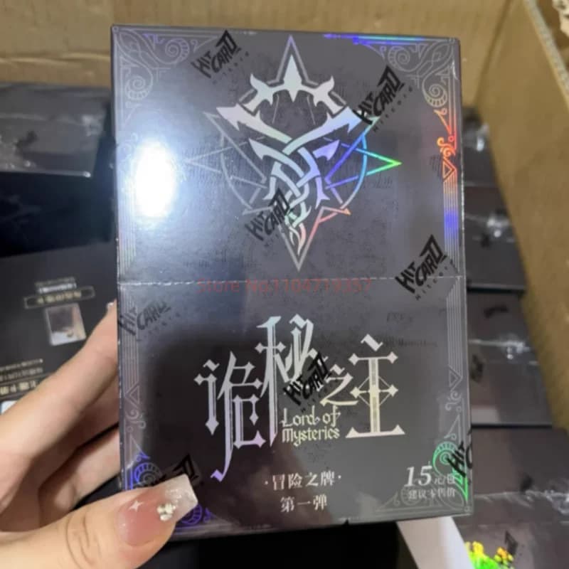 Hitcard Authentic First Edition Lord Of The Mysteries Klein The Fool Tarot Blind Box Holographic Hidden Cards For Novel Fans Toy