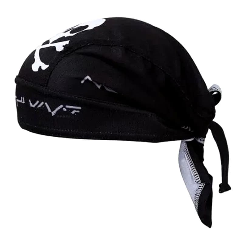 Cycling Pirate Cap Summer Drying Bandana Bike Bicycle Sports Hat Outdoor Sports Hat Breathable Helmet Sheet for Men and Women