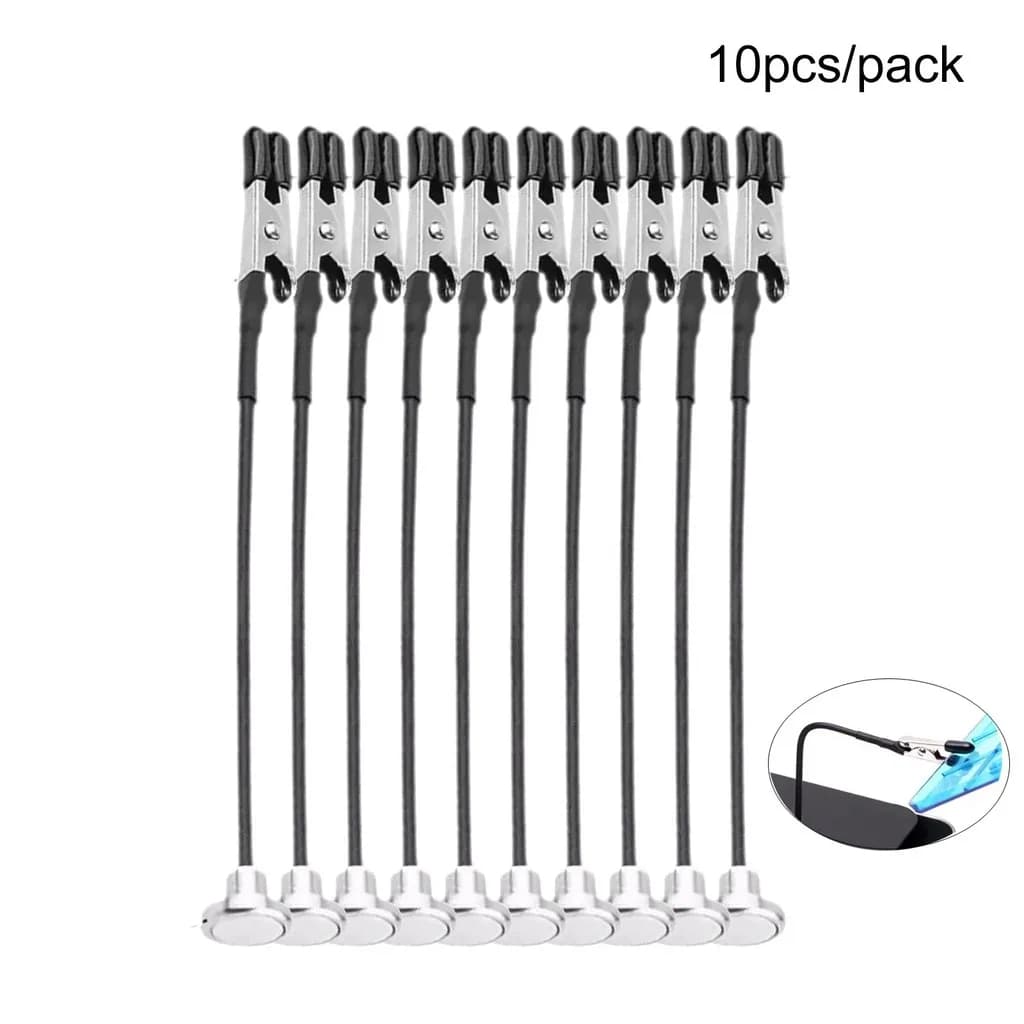 10 pz/pacco clip a coccodrillo flessibili magnetiche bastoncini per modello Gundam pittura Gunpla strumento antidolorifico fai da te