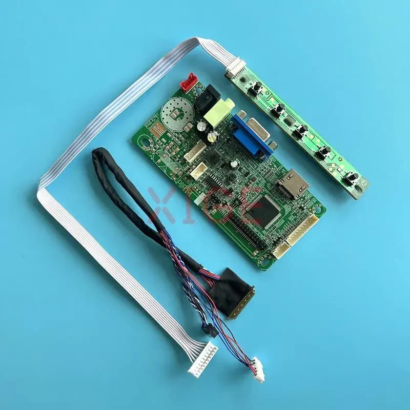 Scheda controller schermo LCD adatta B156XW02 B156XW03 B156XW04 VGA Monitor portatile 1366x768 Kit fai da te Compatibile con HDMI 15.6 "40 pin LVDS