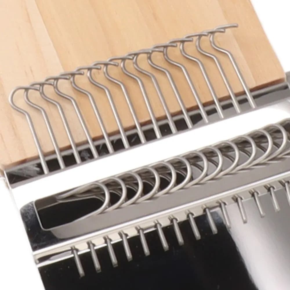 Multi-use 14 Needles Knitting Machine Portable Compact Weaving Loom Mini Durable Craft Kit DIY Knitting