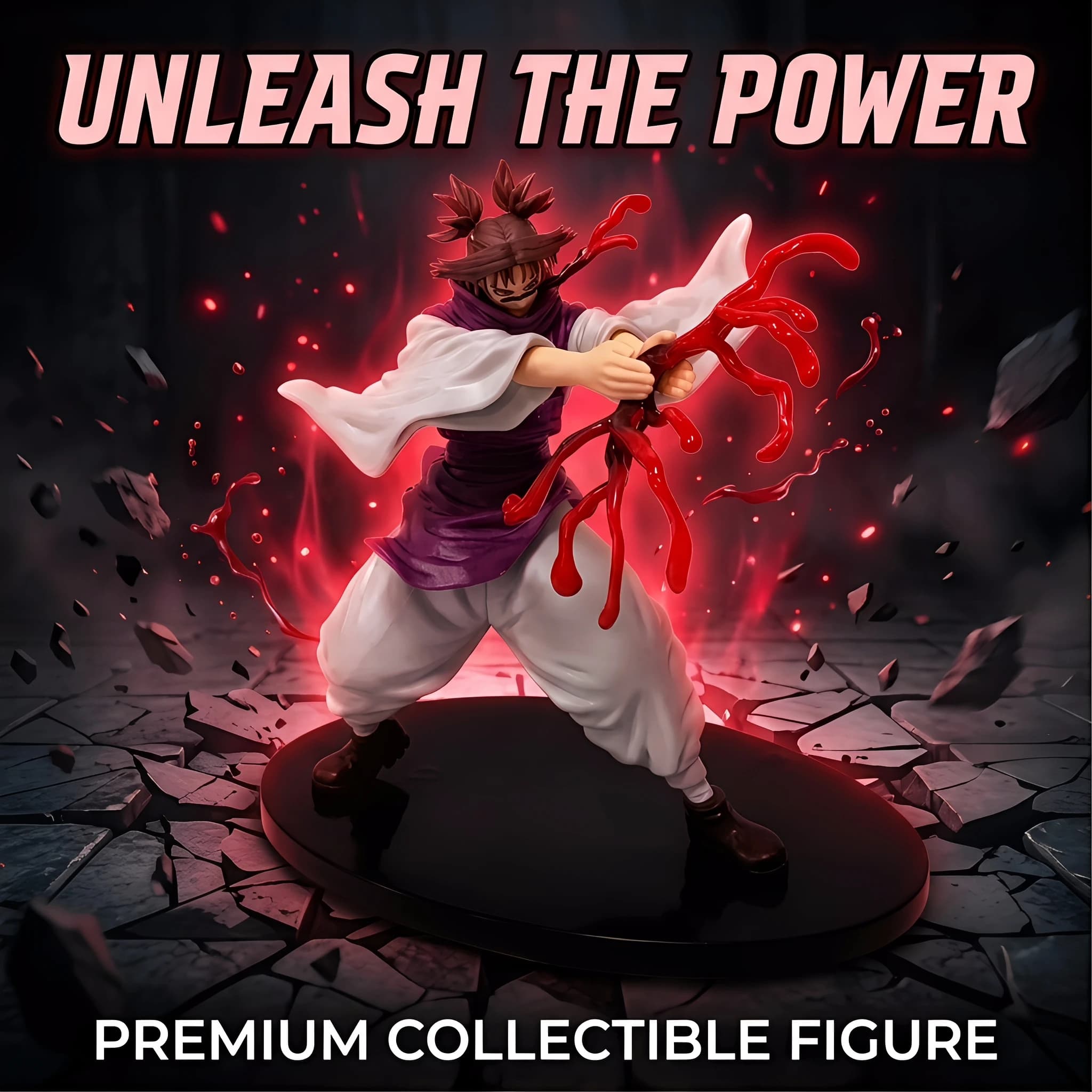 Figura Anime Jujutsu Kaisen 16cm, Choso in Stile Combattimento, Modellino d'Azione in PVC, Giocattolo da Collezione, Accessorio da Scrivania, Regalo